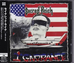 ■CD★セイクレッド・ライク/イグノランス★SACRED REICH★国内盤・帯付■