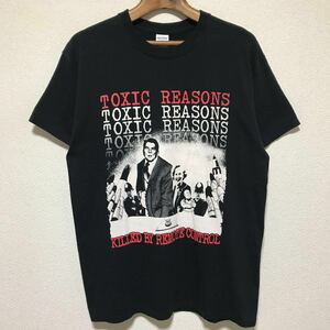 [即決古着]TOXIC REASONS/トキシック・リーズンズ/KILLED BY REMOTE CONTROL Tシャツ/バンドT/ブラック/GILDAN(ギルダン)製/Mサイズ