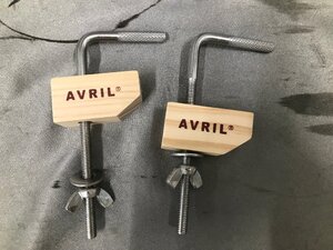 01-20-643 △AK 中古品　AVRIL アヴリル 織り機 織機用 部品 パーツ クランプ ２０点セット ハンドメイド用品 ハンドクラフト