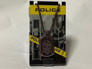 ポリス POLICE ネックレス ペンダントトップ、ペンダントチェーン 展示未使用品　①