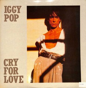 [B118] イギーポップ Iggy Pop - Cry For Love - 2X12 - France - KERI IP08-440 vinyl LP レコード