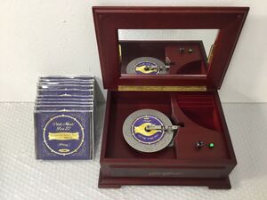 ●営KZ587-80【稼働品】ディスクオルゴール FUJIGEN フジゲンハートフィールド 本体 ＆ ディスク 10枚付き DISK MUSIC BOX 22