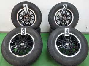 4本 Jeep ラングラー 純正 OP 17インチ 7.5J +50.8/43.8 5H PCD127 スタッドレス グッドイヤー アイスナビ SUV 265/65R17 ジープ 純正戻し