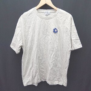 ◇ COURO コウロ 半袖 Tシャツ サイズM ライトグレー レディース E