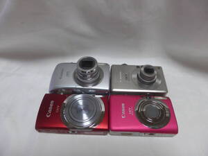 CANON IXY DIGITAL PC2053 PC1355 PC1266 PC1158 4台 まとめ コンパクトデジタルカメラ ジャンク☆