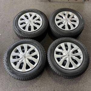 【5392】225/65R17 4本セット冬タイヤYOKOHAMA ICE GUARD GO75バリ山【2020年】スチールホイール 17X7J PCD114.3/5H