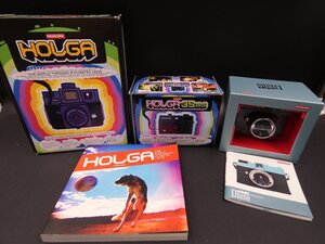 ★☆トイカメラ HOLGA120CFN / HOLG135 / Diana MINI 箱付き ジャンク品 3点おまとめ☆★