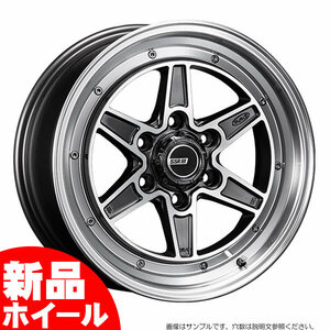 【新品ホイール 4本セット商品】SSR ディバイド MK-6 forハイエース 17インチ 6.5J 6H-139.7 ダークガンメタポリッシュ 法人宛て送料無料