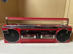 K011/昭和レトロ サンヨー SANYO ラジカセ MR-WU4MK II（R）