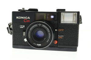 VMPD6-814-28 KONICA コニカ コンパクトカメラ C35 EF レンズ KONICA HEXANON 38mm F2.8 フィルムカメラ ケース付き 動作未確認 ジャンク