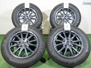 4本 WAREN 16インチ 6.5J +48 5H 114.3 スタッドレス ブリヂストン ブリザック VRX2 2022年 205/65R16 トヨタ ヤリスクロス 10 セレナ C28