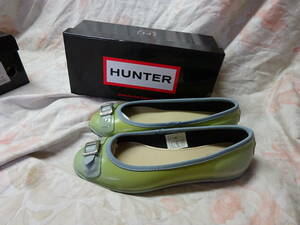 ★新品　HUNTER ハンター　レインパンプス DEG 23 cm　HA14