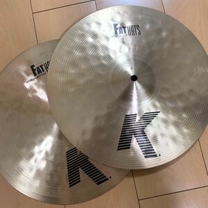 Zildjian K Fat Hats ハイハットシンバル ペア 14インチ