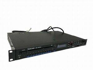 MPG64223小 TASCAM タスカム 1Uマルチプレーヤー/CDプレーヤー CD-400U 直接お渡し歓迎