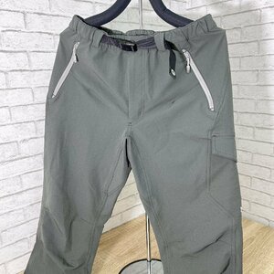 5345 【美品】Marmot マーモット kimu Pant クライミング パンツ トレッキング ナイロン Lサイズ グレー メンズ 男性用 MJP-F5058 アウトド