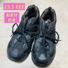 SPALDING スニーカー 23.5 EEE 黒