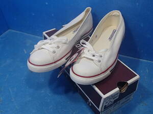 ▲▽【未使用】CONVERSE/コンバース All STAR PUMPS/オールスターパンプス 1B372 WHITE25cm スニーカー 箱付き キャンバス 白/ホワイト△▼