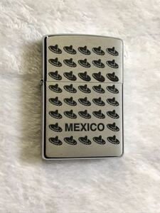 ZIPPO ジッポー オイルライター メキシコ　Mexico 未使用品　2000年製 アンティーク　ヴィンテージ　レトロ　タバコ　煙草　たばこ