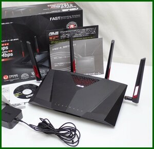 ★ASUS/エイスース 無線LANルーター RT-AC88U/デュアルバンド対応/2167Mbps + 1000Mbps/WTFast搭載/外箱付き&1808900172