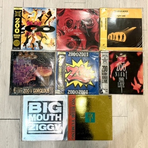 【9762】レーザーディスク LD レコード ディスク まとめ 計8枚 ZOO BIG MOUTH ZIGGＹ 松任谷由実 Katsumi BARBEE BOYS 【送料半額】