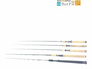 コスモテック CT59TG-3XPLH・ダイワ TD バトラー 631MHFB 等計5個中古