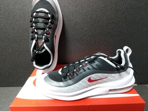 再再値下げ新品未使用正規品ナイキNIKE AIR MXISエアマックス アクシス黒ブラックシルバー 26.5cm US8.5 箱付き クロタグ