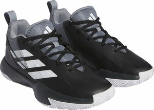 1519036-adidas/ラスト1点 CROSS EM UP セレクトワイド バスケットボールシューズ ジュニア/23.5