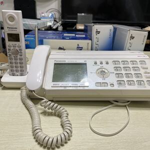  パナソニック Panasonic パーソナルファックス ホワイト 電話機 FAX 親機 子機