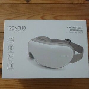 ★新品 未使用 RENPHO レンフォ eye massager アイマッサージャー ホワイト RE-RM001★