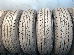 新車外し 195/80R15 LT 107/105L DUNLOP SP175nダンロップ 4本 HIACE 200ハイエース NV350キャラバン デリカ BONGOボンゴ 2022年製送料無料