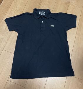 コムデギャルソン　CDG ポロシャツ　ブラック　中古　L