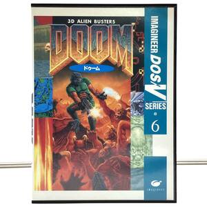 PCゲーム『DOOM IMAGINEER IBM DOS/V 3.5インチFD ドゥーム イマジニア』パソコン フロッピーディスク 動作未確認 現状品 D-5280