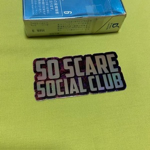 SO SCARE ★LOGO★　スラップ　ステッカー　USDM　ソー スケア　とても怖い