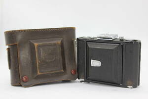 【訳あり品】 ツァイスイコン Zeiss Ikon Nettar 515 NOVAR-ANASTIGMAT 7.5cm F4.5 ケース付き 蛇腹カメラ v342