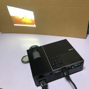 中古美品Dell M209X DLP プロジェクター (ブラック)動作品SHD001日