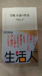 実戦 小説の作法☆佐藤洋二郎★送料無料