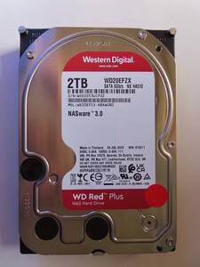 I・O DATA HDL-XR8.0W 起動用 DISK Western Digital WD20EFZX 【稼働時間 116 時間】 