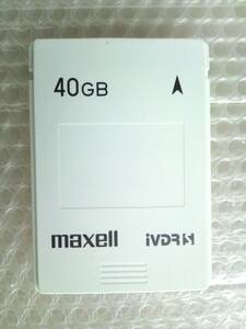 マクセル maxell iVDR-S カセット ハードディスク 40GB