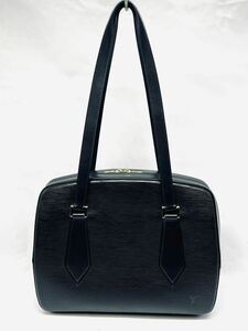 ◇１円★ 美品 LOUIS VUITTON ルイヴィトン エピ ショルダーバッグ サブロン 黒ブラック M52042 ヴィトンバッグ 