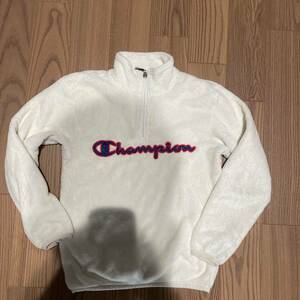 【中古・まとめて取引OK】CHAMPION(チャンピオン) フリース サイズ150 ホワイト