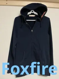 古着　美品　パーカー　紺　フォックスファイヤー　Foxfire