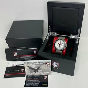 LUMINOX ルミノックス F-22 PAPTOR ラプター 9240シリーズ Ref:9249 パイロット メンズ腕時計 QZ クォーツ 稼働品 箱/保証書付き 極美品