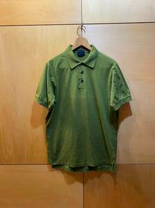 Yohji Yamamoto ヨウジヤマモト DURBAN AAR 半袖 ポロシャツ L メンズ 緑 グリーン