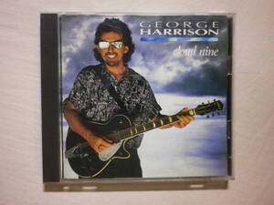 『George Harrison/Cloud Nine(1987)』(1990年発売,WPCP-3991,廃盤,国内盤,歌詞対訳付,Got My Mind Set On You,When We Was Fab)