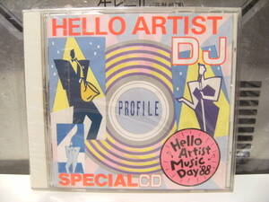 非売品★廃盤★昭和レトロ★当時物 1988年 HELLO ARTIST DJ SPECIAL CDアルバム★DJ ラジオ マイケル富岡 ハワイ中継 西田ひかる WINK 