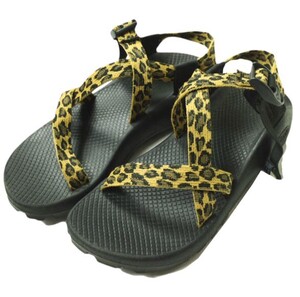 Chaco x BEAMS BOY チャコ ビームスボーイ 別注 Z1 Unaweep SPECIAL レオパードストラップサンダル W8(25cm) LEOPARD アウトドア g17941