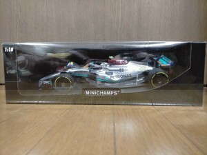 PMA 1/18 メルセデス AMG ペトロナス F1 W13 H.ハミルトン No.44 2022 マイアミGP 限定702台