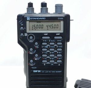 STANDARD　C520　Jなし　送信改造済　144／430　デュアルバンド　ハンディ機