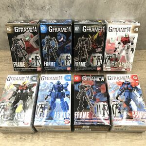 GFRAME 14 全8種 8点 まとめて　機動戦士ガンダム　BANDAI 食玩 【403-508#80】