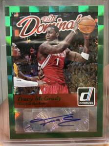 2014-15 Panini Donruss BASKETBALL Tracy Mcgrady サインカード Auto /149